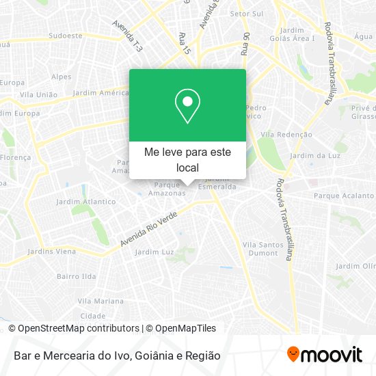 Bar e Mercearia do Ivo mapa