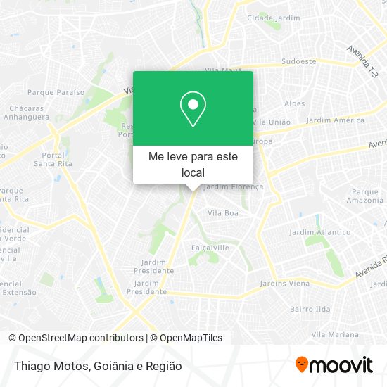Thiago Motos mapa