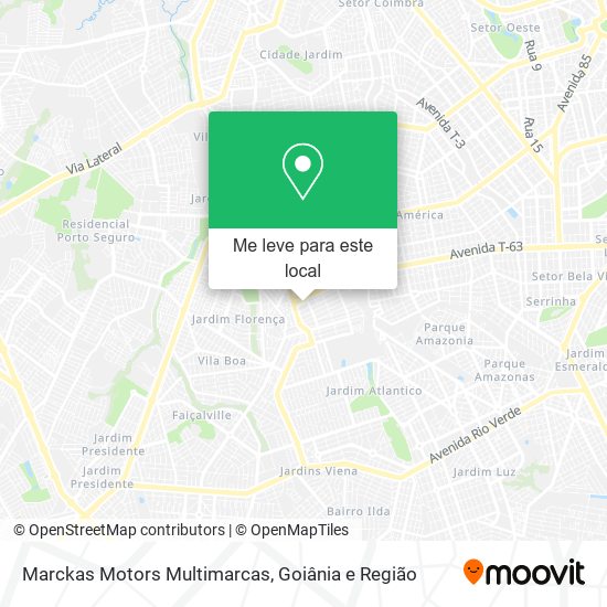 Marckas Motors Multimarcas mapa