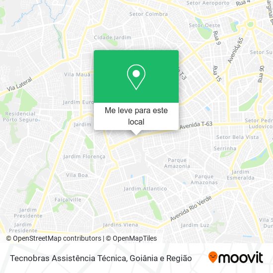 Tecnobras Assistência Técnica mapa