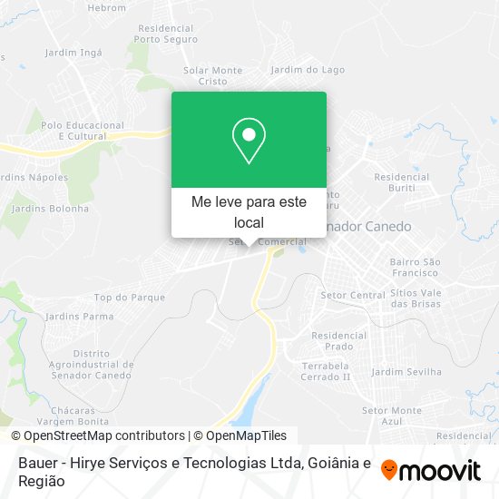 Bauer - Hirye Serviços e Tecnologias Ltda mapa