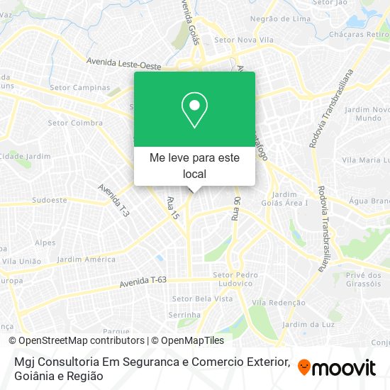 Mgj Consultoria Em Seguranca e Comercio Exterior mapa