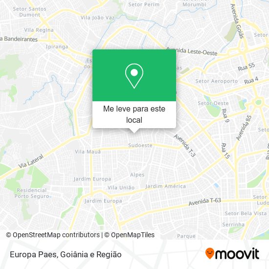 Europa Paes mapa