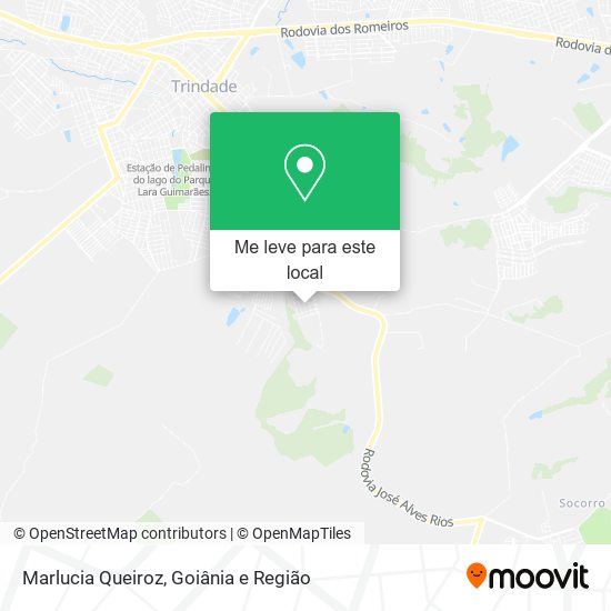 Marlucia Queiroz mapa