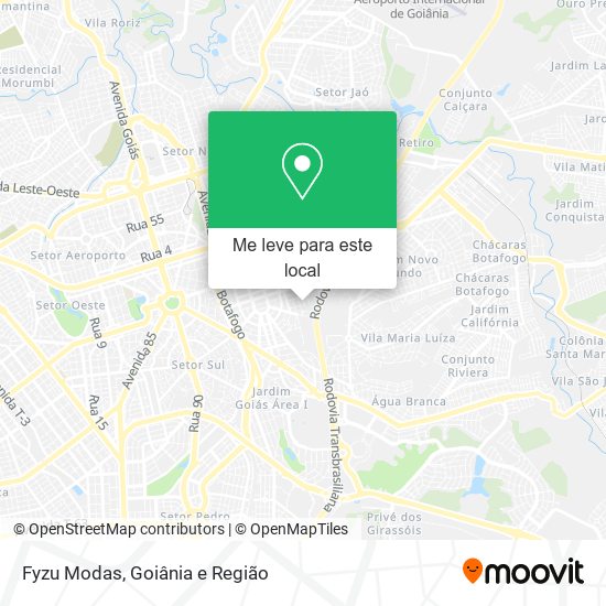 Fyzu Modas mapa