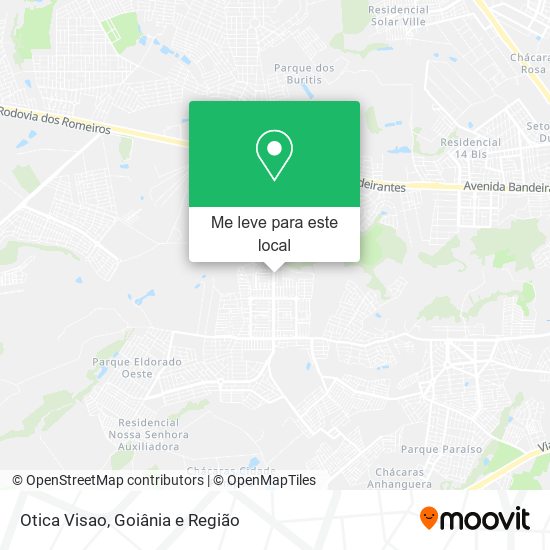 Otica Visao mapa