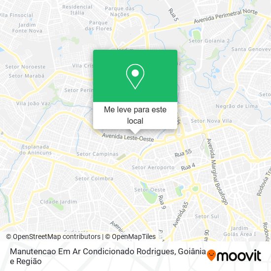 Manutencao Em Ar Condicionado Rodrigues mapa