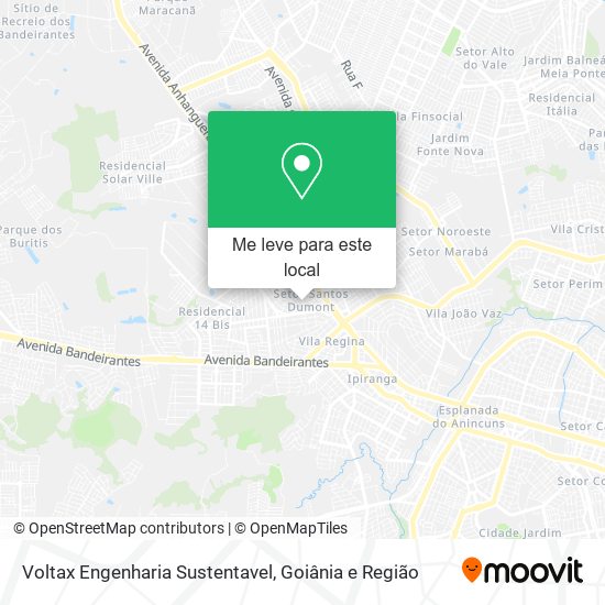 Voltax Engenharia Sustentavel mapa