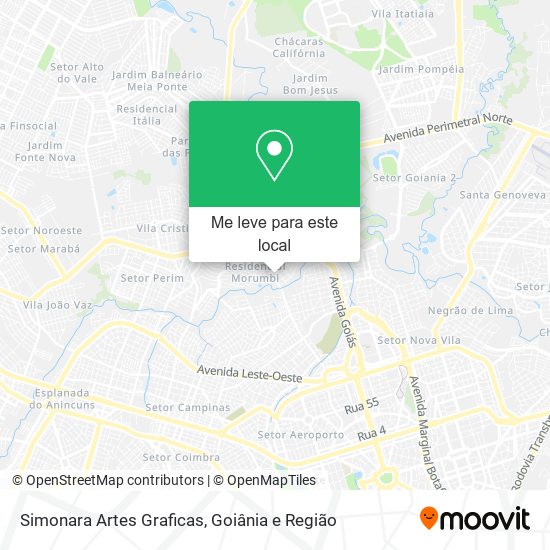 Simonara Artes Graficas mapa