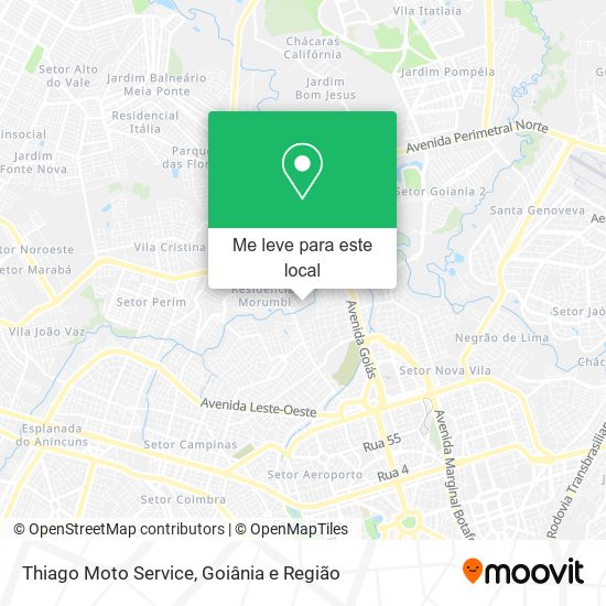 Thiago Moto Service mapa