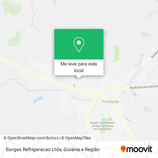 Borges Refrigeracao Ltda mapa