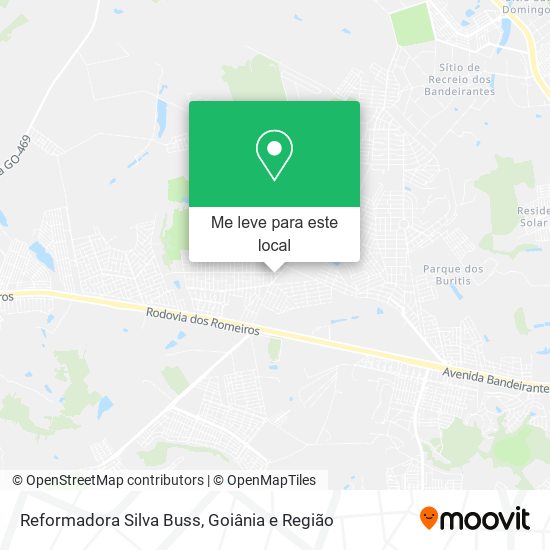 Reformadora Silva Buss mapa
