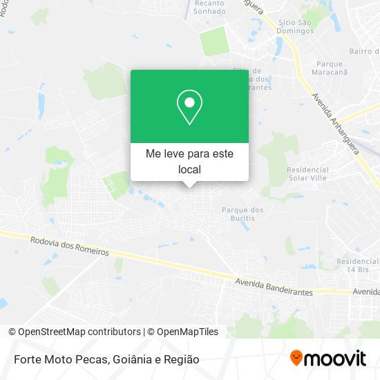 Forte Moto Pecas mapa