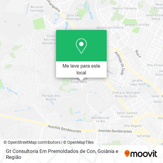 Gt Consultoria Em Premoldados de Con mapa