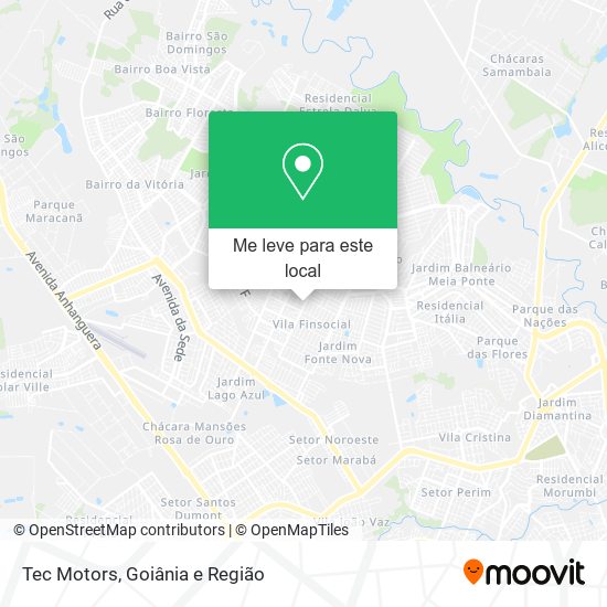 Tec Motors mapa