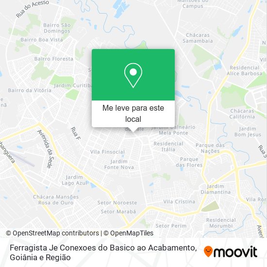 Ferragista Je Conexoes do Basico ao Acabamento mapa