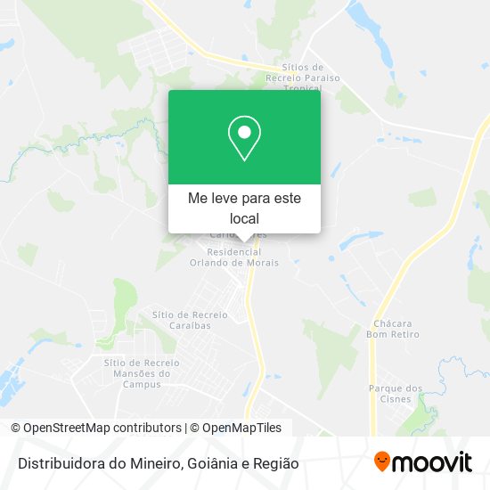 Distribuidora do Mineiro mapa