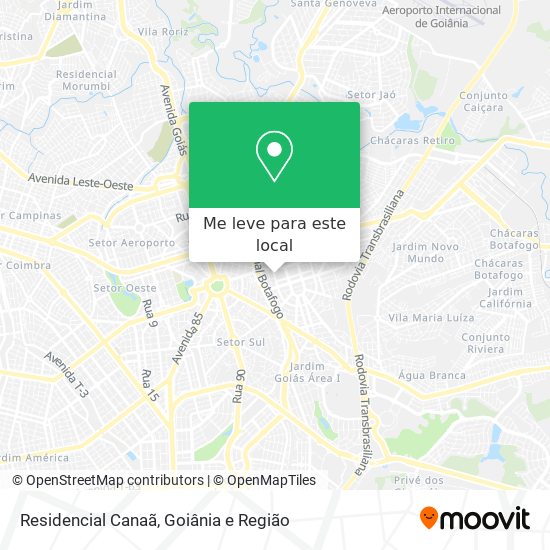 Residencial Canaã mapa