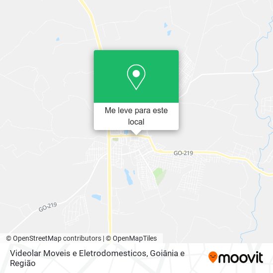 Videolar Moveis e Eletrodomesticos mapa