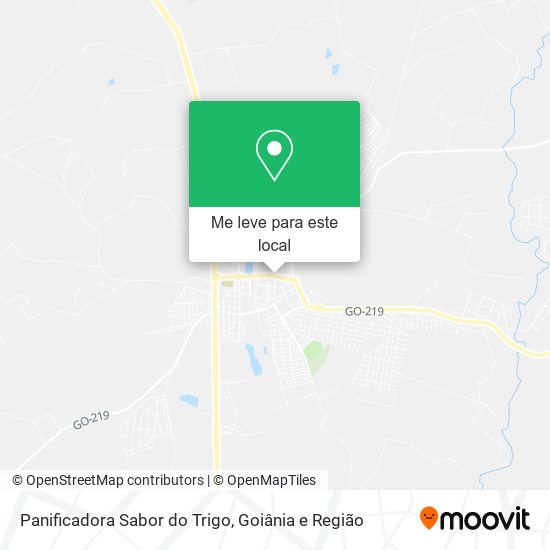 Panificadora Sabor do Trigo mapa