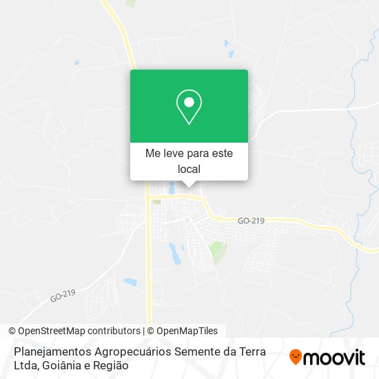 Planejamentos Agropecuários Semente da Terra Ltda mapa