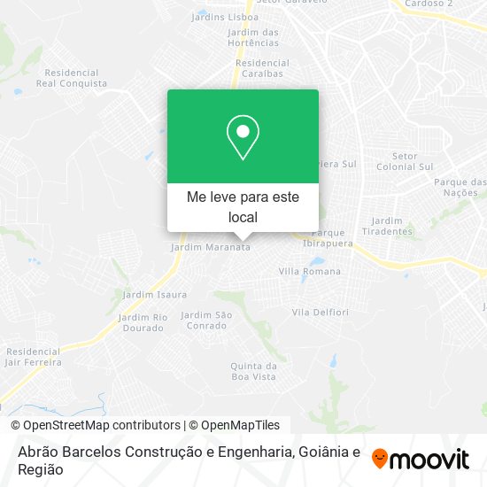 Abrão Barcelos Construção e Engenharia mapa