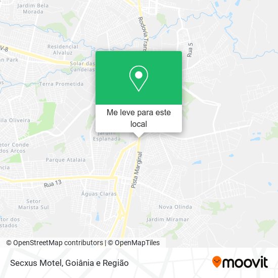 Secxus Motel mapa