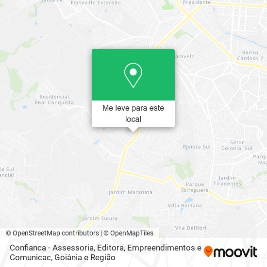 Confianca - Assessoria, Editora, Empreendimentos e Comunicac mapa