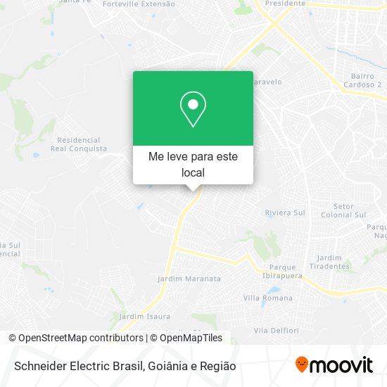 Schneider Electric Brasil mapa