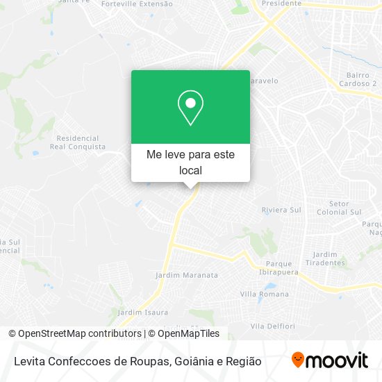 Levita Confeccoes de Roupas mapa