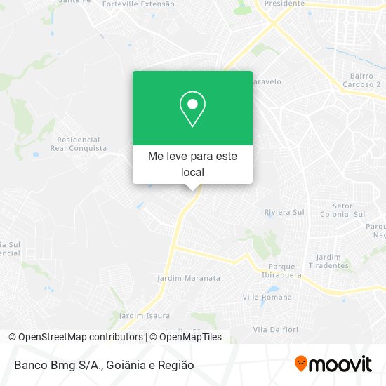 Banco Bmg S/A. mapa