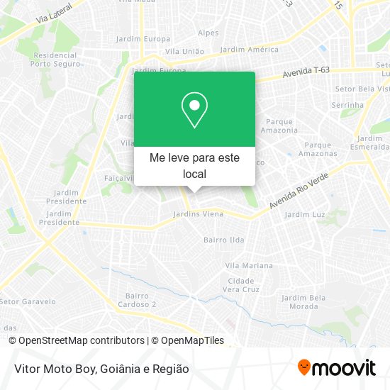 Vitor Moto Boy mapa