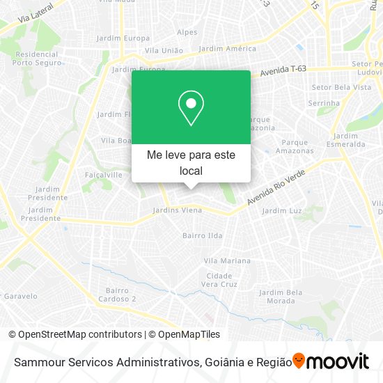 Sammour Servicos Administrativos mapa