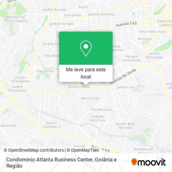 Condomínio Atlanta Business Center mapa