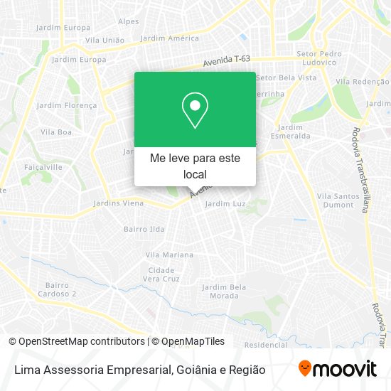 Lima Assessoria Empresarial mapa