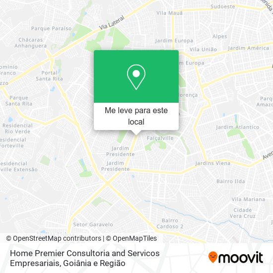 Home Premier Consultoria and Servicos Empresariais mapa