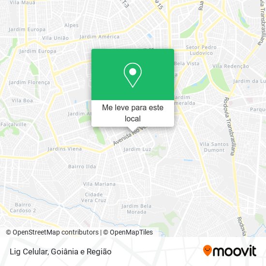 Lig Celular mapa