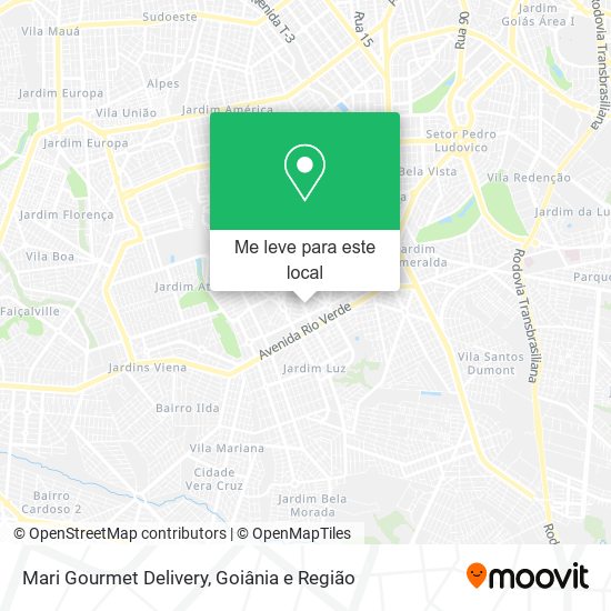 Mari Gourmet Delivery mapa