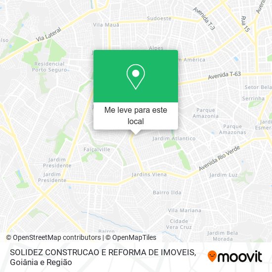 SOLIDEZ CONSTRUCAO E REFORMA DE IMOVEIS mapa