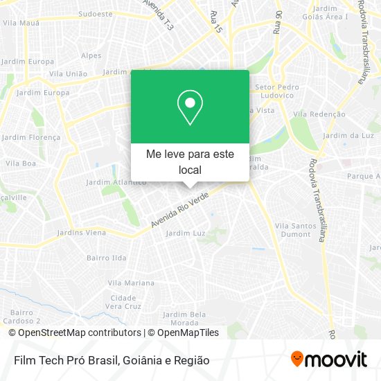 Film Tech Pró Brasil mapa