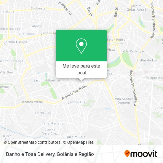 Banho e Tosa Delivery mapa