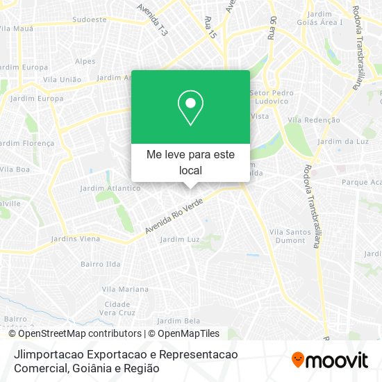 Jlimportacao Exportacao e Representacao Comercial mapa