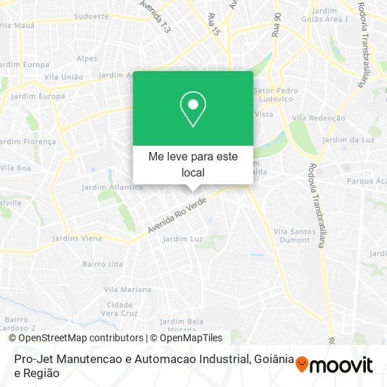 Pro-Jet Manutencao e Automacao Industrial mapa