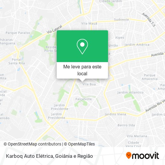 Karboq Auto Elétrica mapa