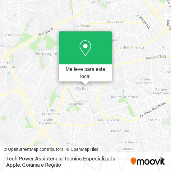 Tech Power Assistencia Tecnica Especializada Apple mapa