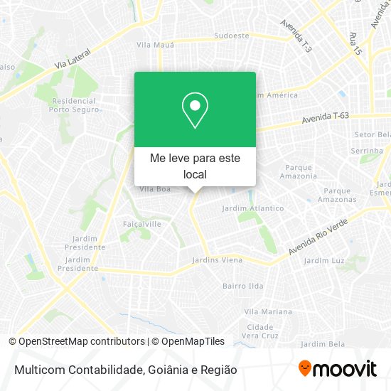 Multicom Contabilidade mapa