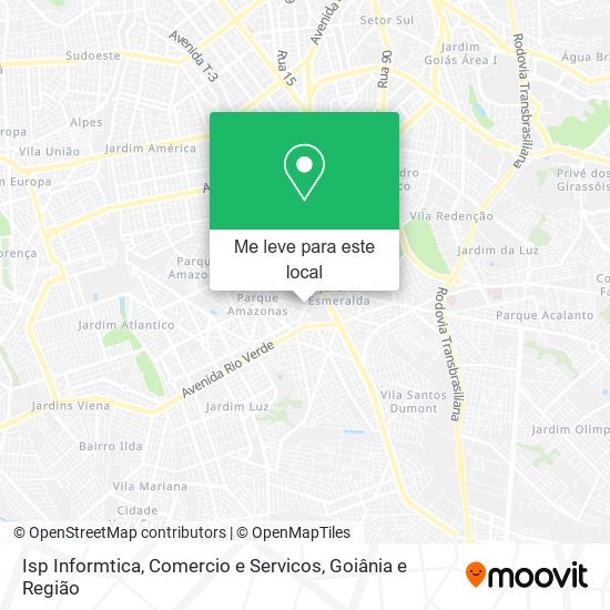 Isp Informtica, Comercio e Servicos mapa