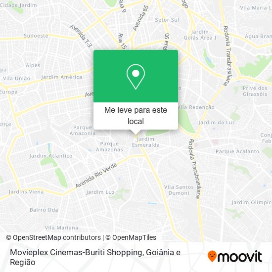 Movieplex Cinemas-Buriti Shopping mapa