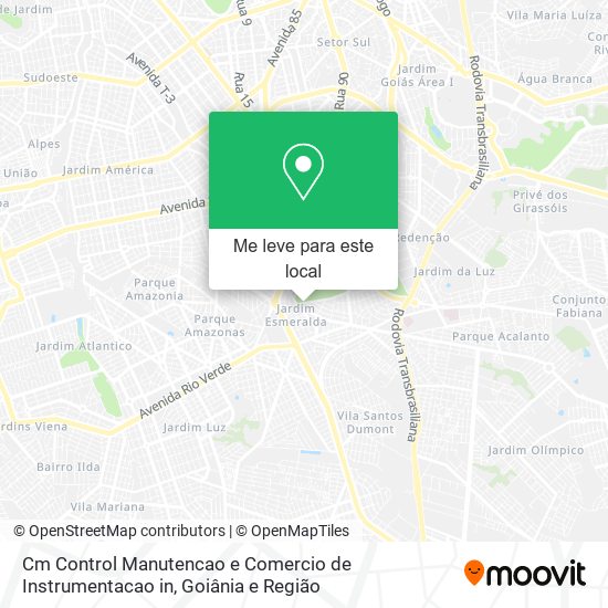 Cm Control Manutencao e Comercio de Instrumentacao in mapa