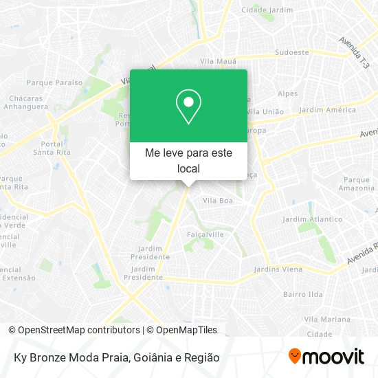 Ky Bronze Moda Praia mapa